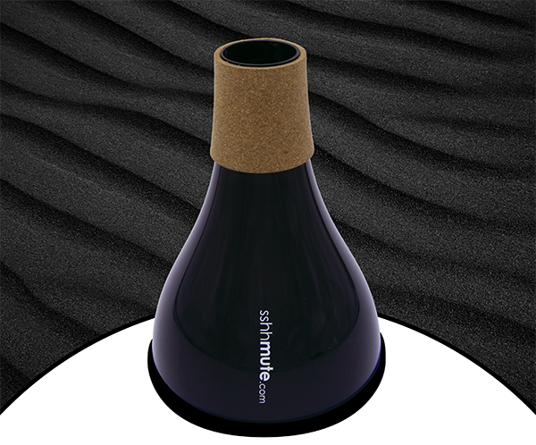 sshhmute Practice Mute for Flugel Horn (for Medium bells)