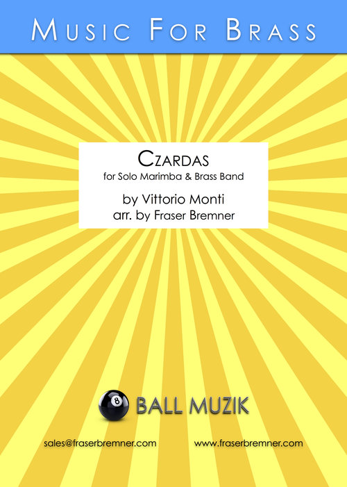 Czardas - For Solo Marimba and Brass Band