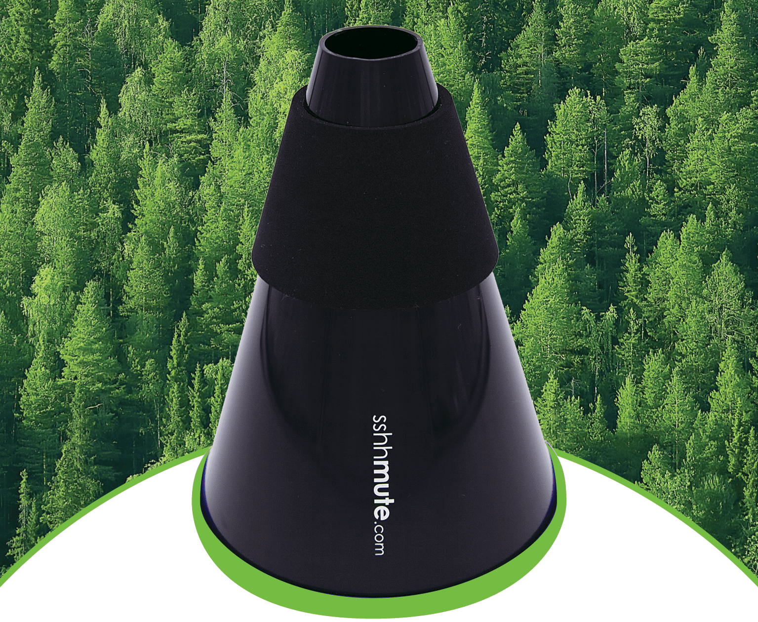 sshhmute Practice Mute for French Horn for Medium bells
