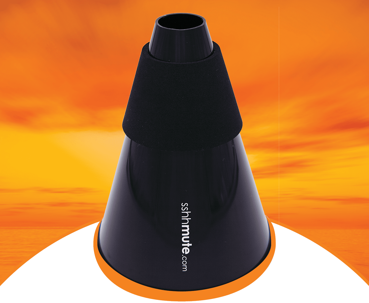 sshhmute Practice Mute for French Horn for Medium bells